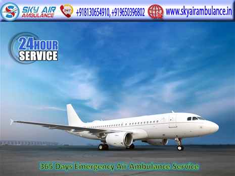 Pick Air Ambulance Service in Sri Nagar with Hassle Free Shifting